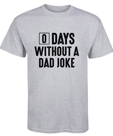 Instant Message Zero Days Without A Dad Joke - Men's Short Sleeve Graphic T-Shirt