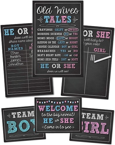 Items to make gender reveal party a blast [Amazon]
