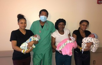 Triple birth: Three sisters gave birth on the same day