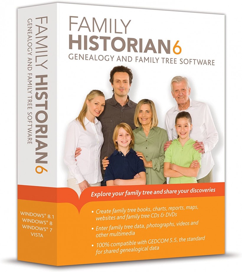  Family Historian 6 Genealogy and Family Tree Software