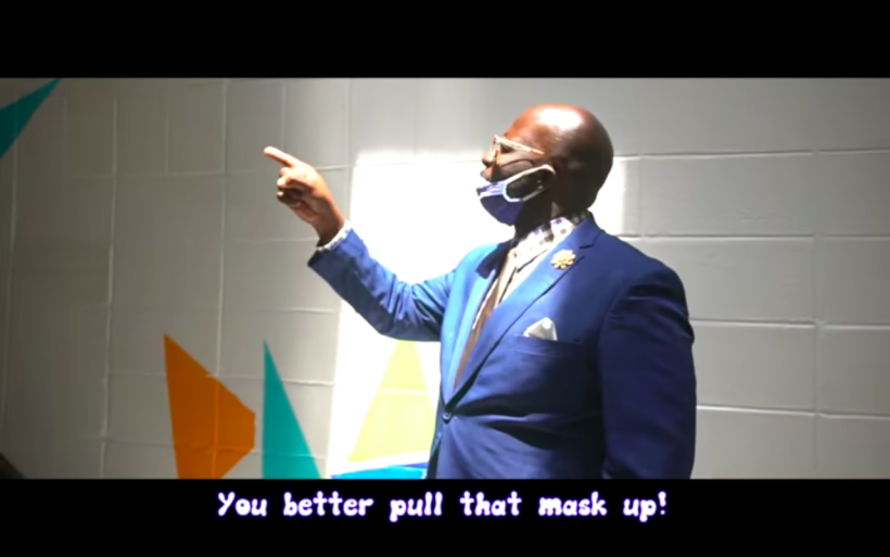 Viral video: High school principal's parody video aims to help students cope with the coronavirus pandemic