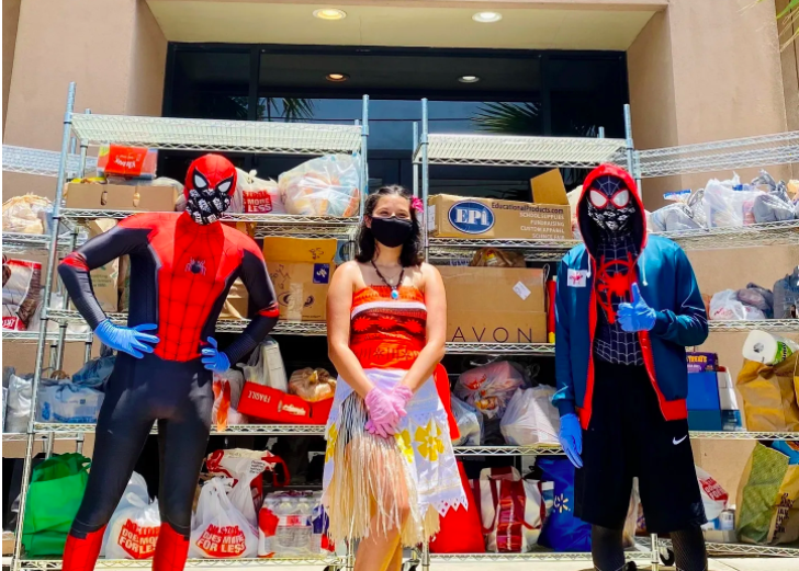 Teenagers in Texas Dress as Superheroes to Spread Joy While Gathering Donations