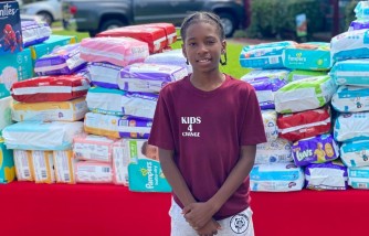 virginia boy, donates 22,000 diapers, single moms