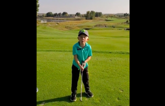 Viral Video: Young Golfer Swing Perfectly to Hit a Hole in One [He Is Only 5 Years Old!]