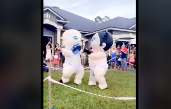 Boxing Baby Gender Reveal Party Goes Viral