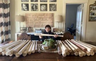Iowa Boy Makes Baseball Bats, Used Money from Selling to Help His Community