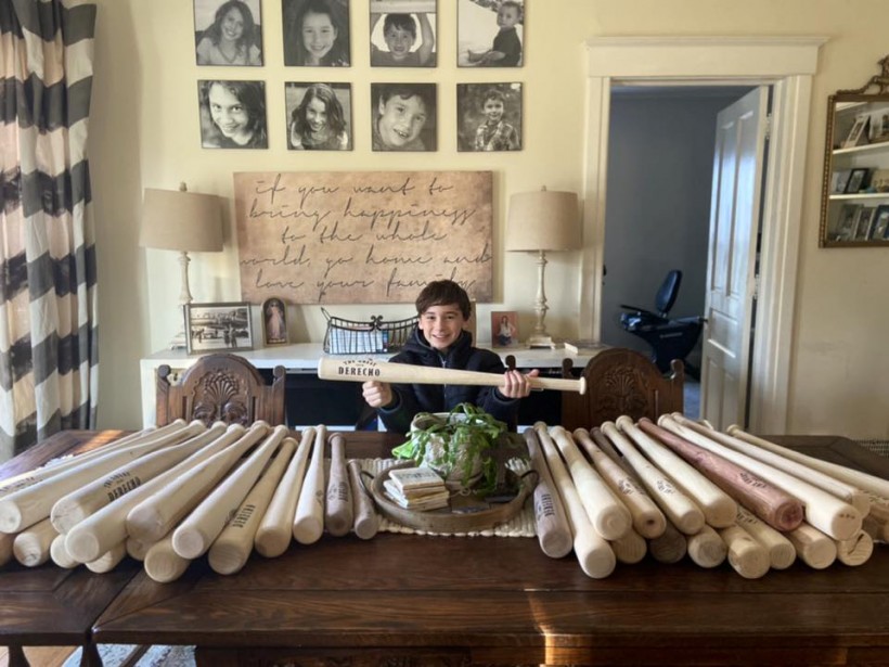 Iowa Boy Makes Baseball Bats, Used Money from Selling to Help His Community