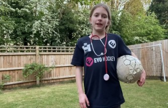 Girl Juggles Soccer Ball More Than 1 Million Times to Honor Essential Workers Raise Money for Charity