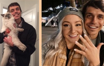 Parent Herald - Man Gets Engaged to Woman He Traveled 4,000 Miles to Meet–After She Liked a Photo of His Chubby Cat