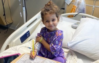 4-year-old girl with aggressive stage 4 kidney cancer, bravely battles her disease, toddler with stage 4 kidney cancer