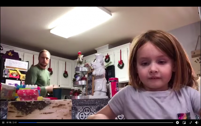 Viral Video: Dad Has Zero Idea He Was Dancing in the Background for His Daughter's Schoolwork