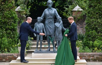 Feuding Brothers William and Harry Reconcile for Princess Diana Statue Unveiling