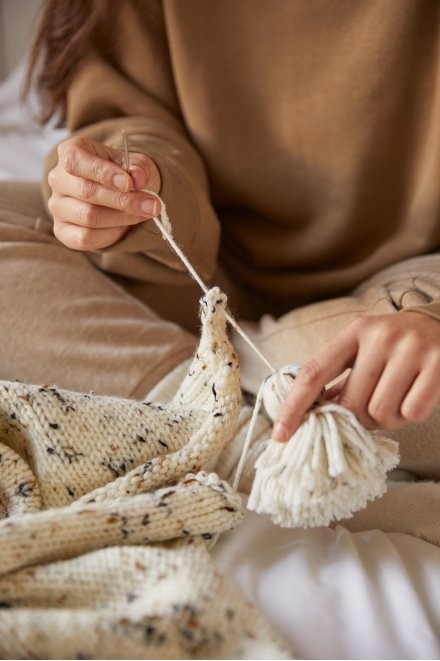 The Quiet Time Blanket Knitting Kit
