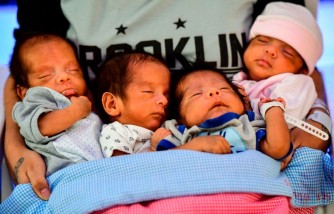 Chinese Woman Gives Birth to Quadruplets on Separate Dates 