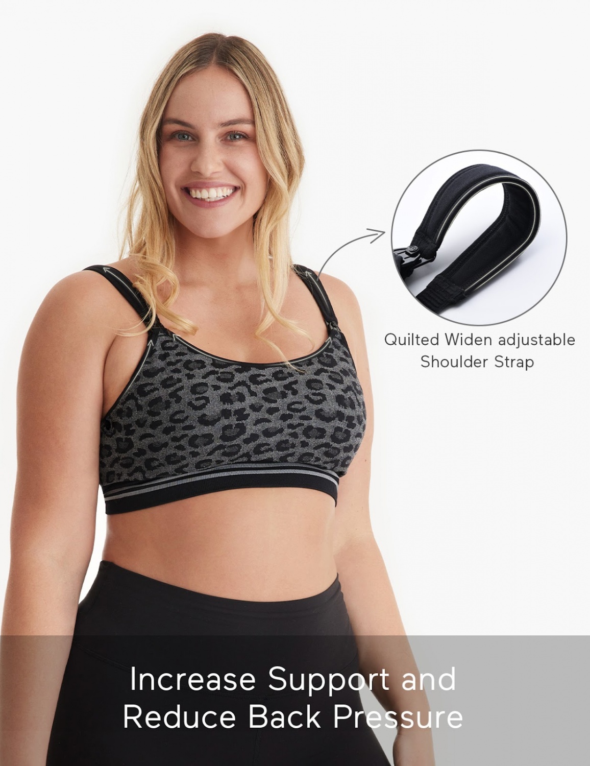 Momcozy Seamless Pumping Bra Hands Free, Comfort and Great Support