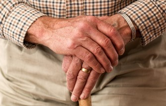 Elderly, Hands, Ring image