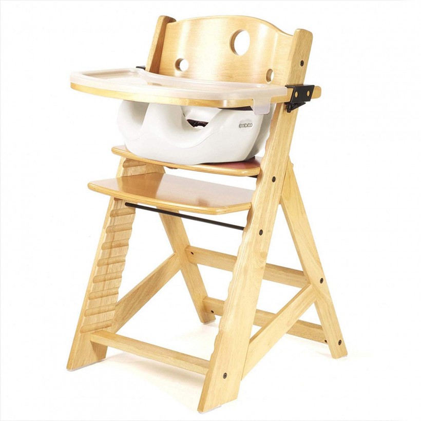 Keekaroo Height Right Highchair with Infant Insert and Tray