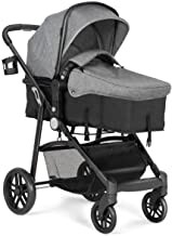 Baby Joy Baby Stroller 2 in 1 Convertible Carriage Basket to Stroller