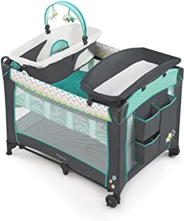 Ingenuity Smart and Simple Packable Portable Playard with Changing Table