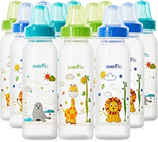Evenflo Feeding Zoo Friends Polypropylene Bottles for Baby