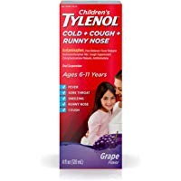 Children's Tylenol Cold + Cough + Runny Nose & Fever Medicine