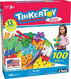 TINKERTOY 100 Piece Essentials Value Set