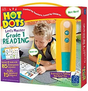 Educational Insights Hot Dots Let's Master 1st Grade Reading with Talking Pen