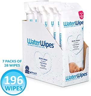 WaterWipes Sensitive Baby Wipes 28 Count