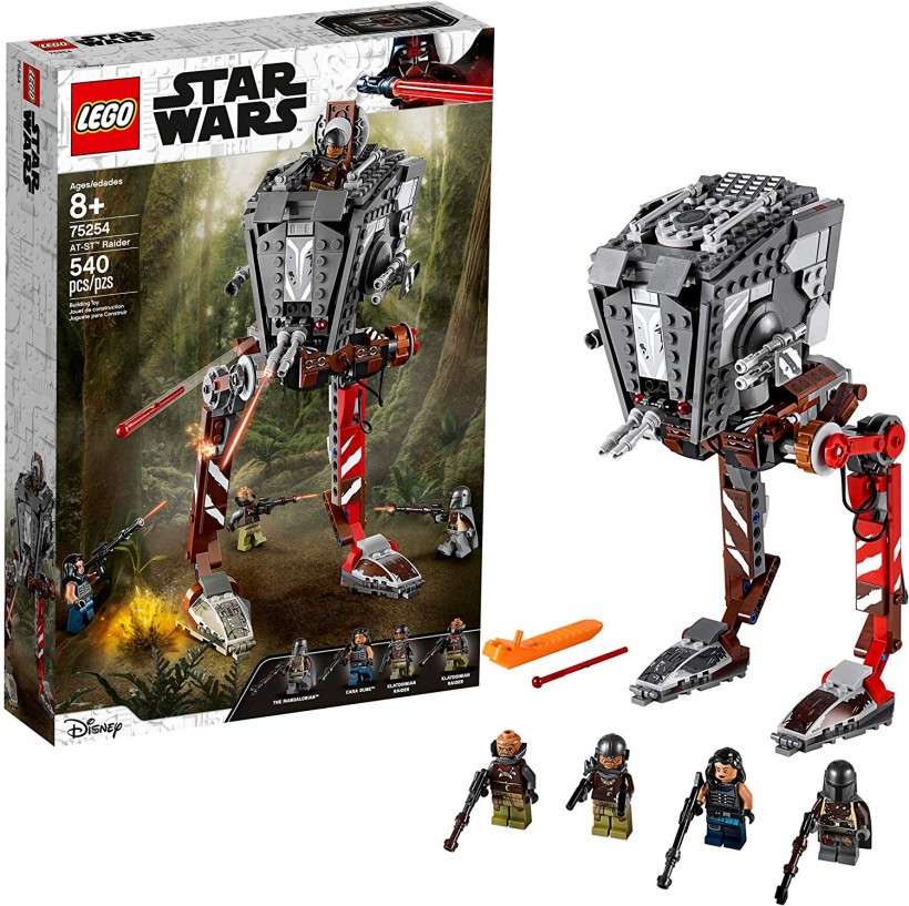LEGO Star Wars AT-ST Raider 75254 The Mandalorian Collectible All Terrain Scout Transport Walker Posable Building Model