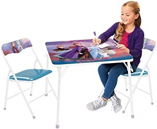 Frozen 2 Table and Chair Set Folding Table and 2 Folding Chairs