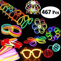 BUDI 200 Glow Sticks and Party Favors