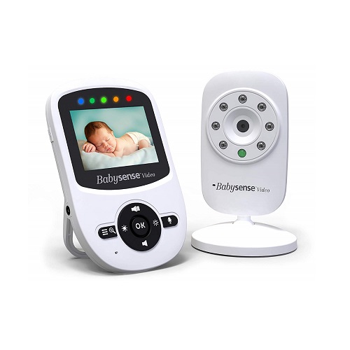 Babysense Video Baby Monitor V24R: Monitor Your Baby Day and Night