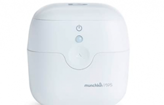 Munchkin Portable UV Sterilizer, Kills 99% of Germs, Viruses and Bacteria in 59 Seconds