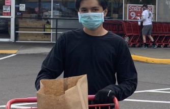 Teen Helps Seniors at Risk with Grocery Delivery During the Pandemic