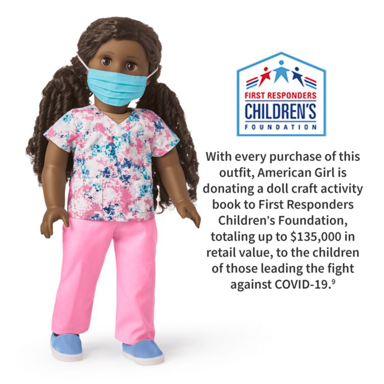 Appreciation to Everyday Heroes: American Girl Launches New Doll Wearing Scrub Suit