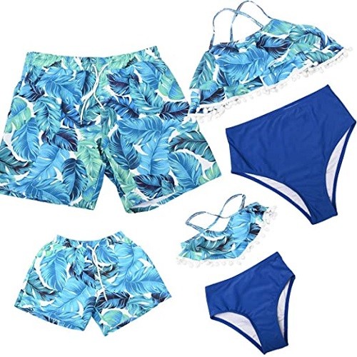 Family Matching Swimwear Perfect for this Summer [Amazon]