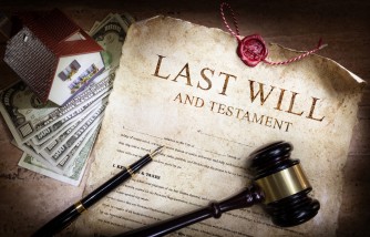Last Will And Testament With Money And Planning Of Inheritance